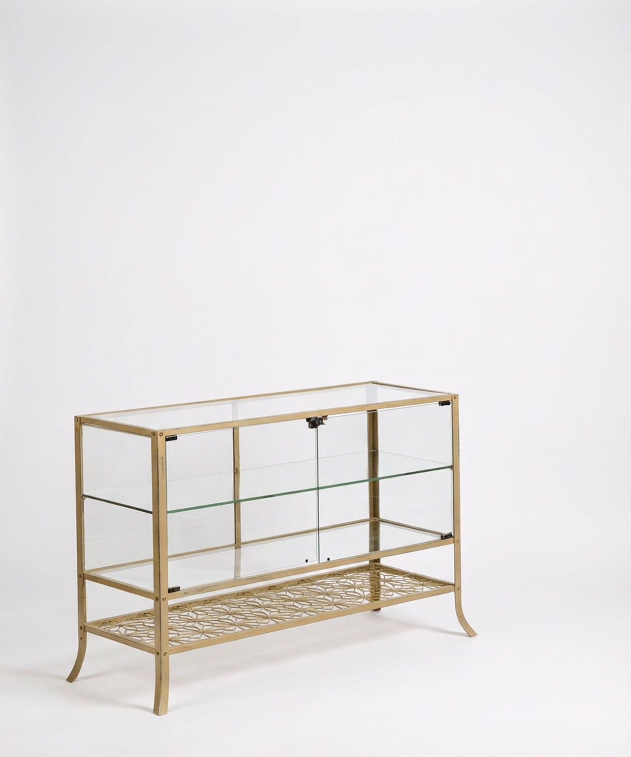 Vitrina de metal vintage