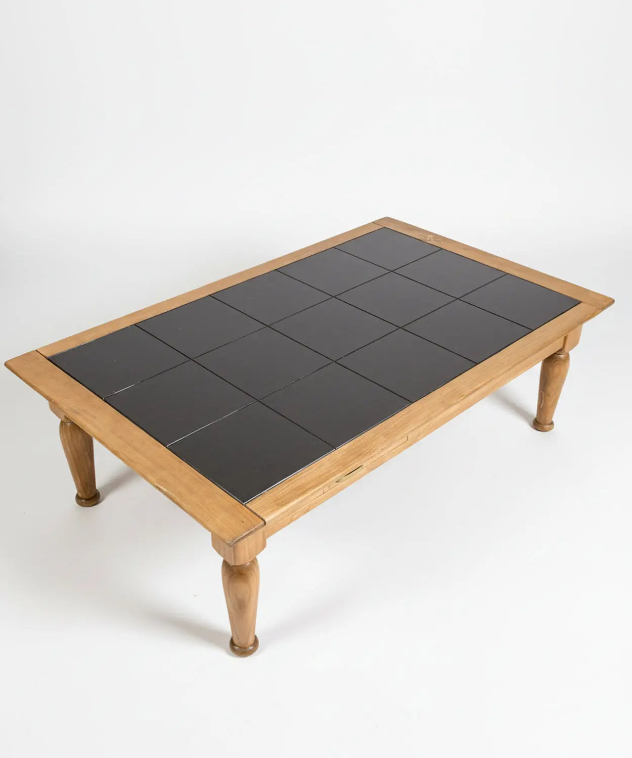 Mesa de centro rústica de madera Antique arte y decoracion
