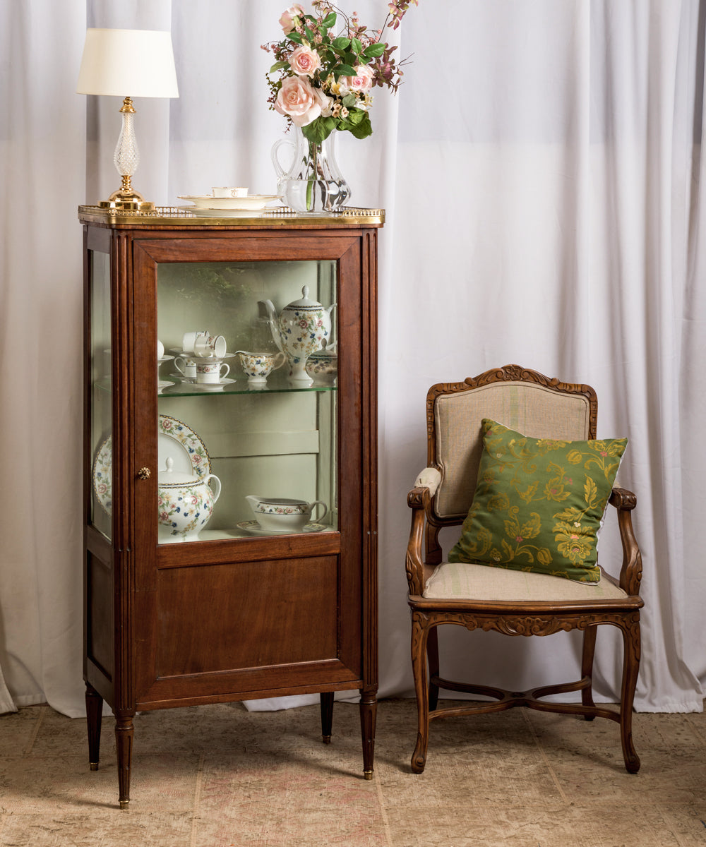 Antique Louis XVI display case