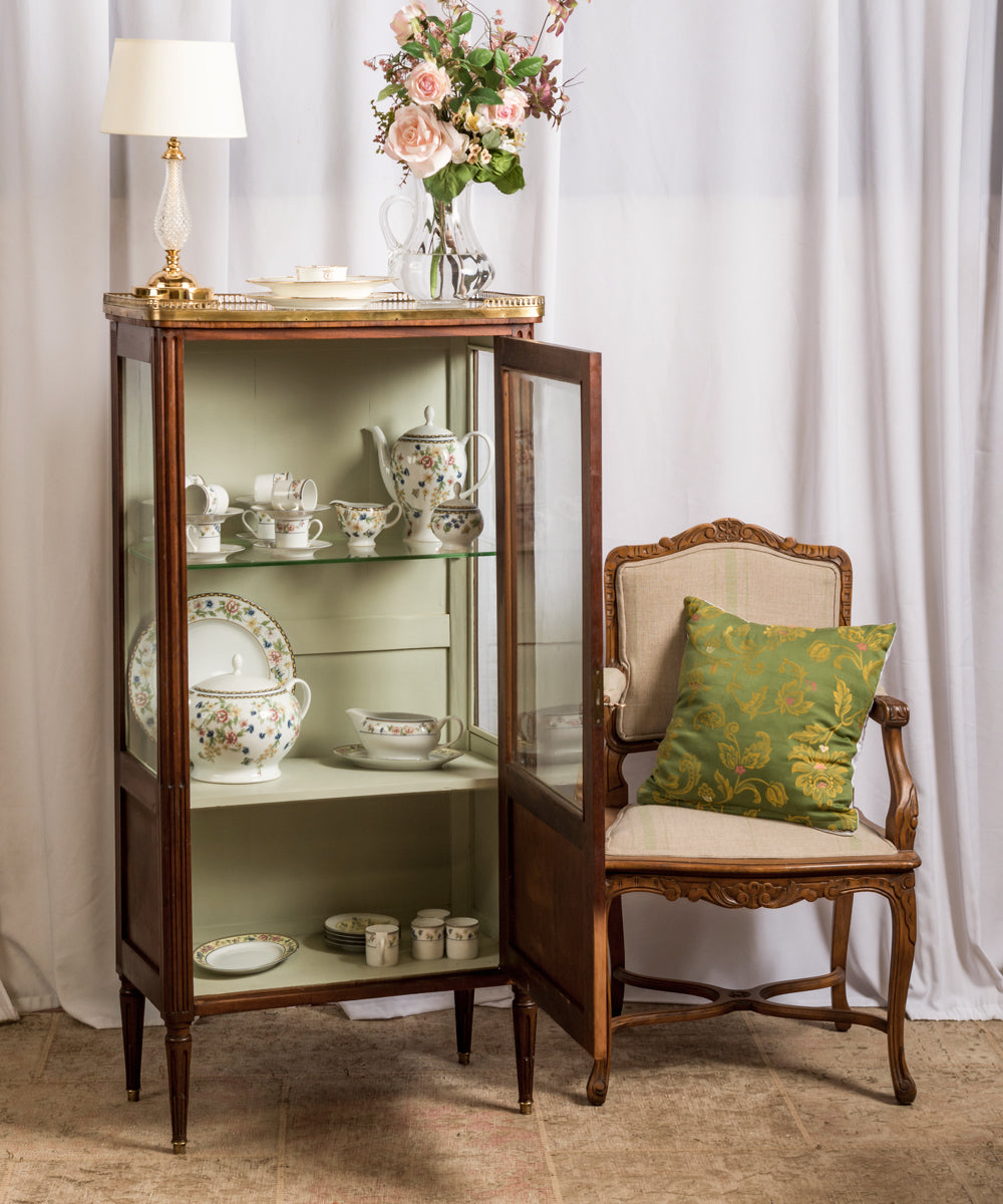 Antique Louis XVI display case