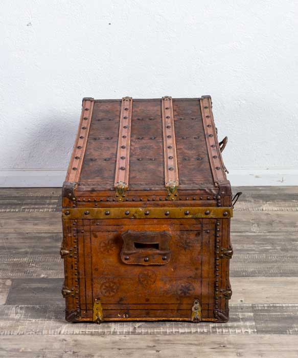 Baúl antiguo de viaje - Antique arte y decoracion