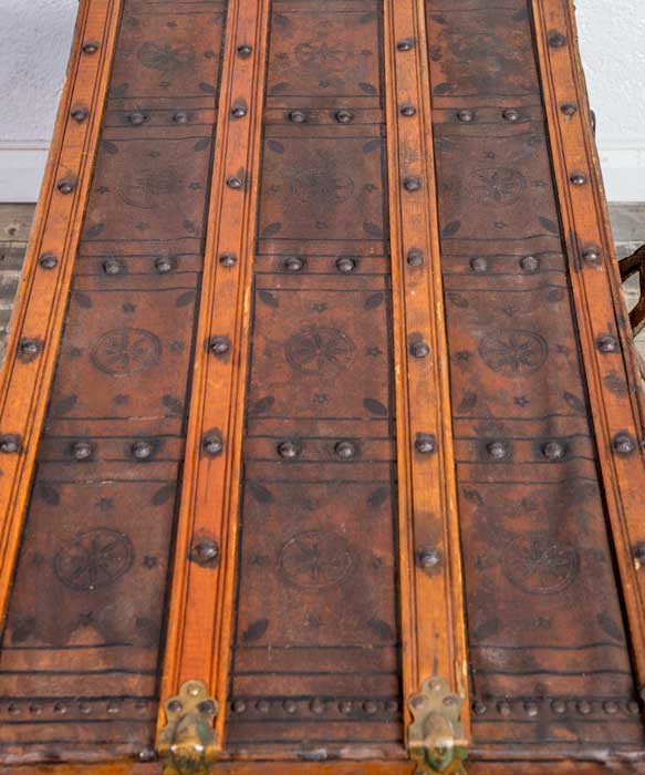Baúl antiguo de viaje - Antique arte y decoracion