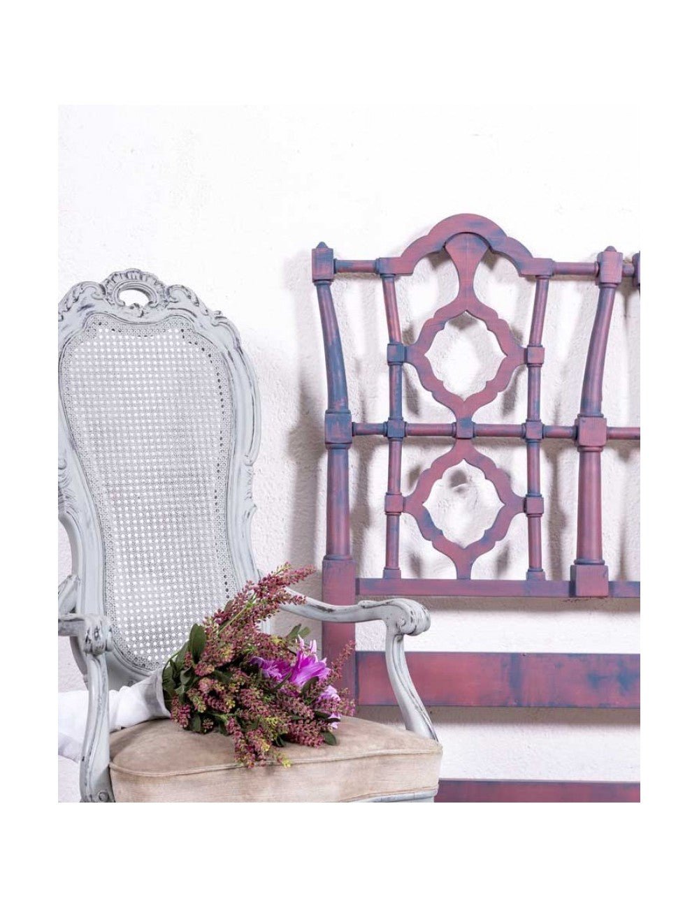 Cabecero antiguo restaurado Adrien - Antique arte y decoracion