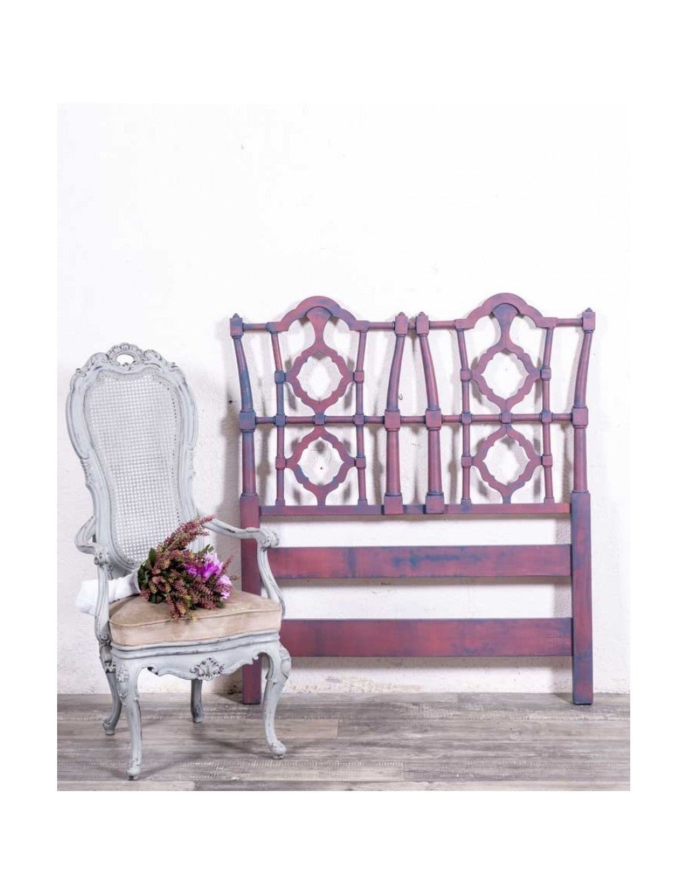 Cabecero antiguo restaurado Adrien - Antique arte y decoracion
