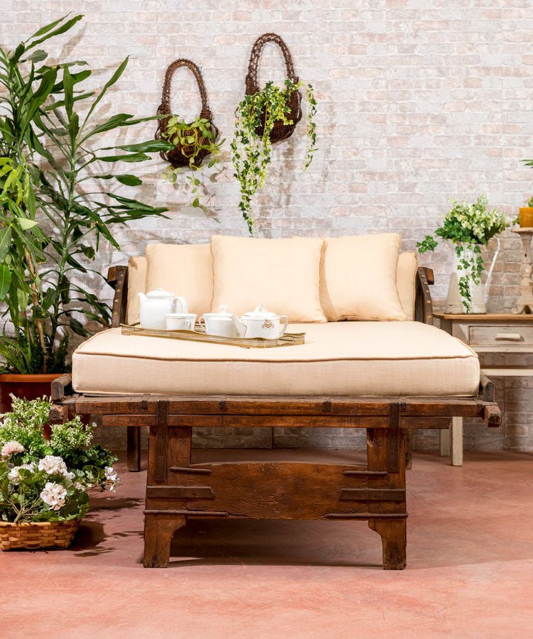 Cama balinesa antigua - Antique arte y decoracion