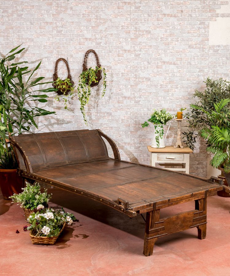 Cama balinesa antigua - Antique arte y decoracion
