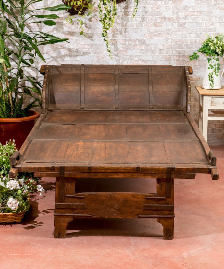 Cama balinesa antigua - Antique arte y decoracion