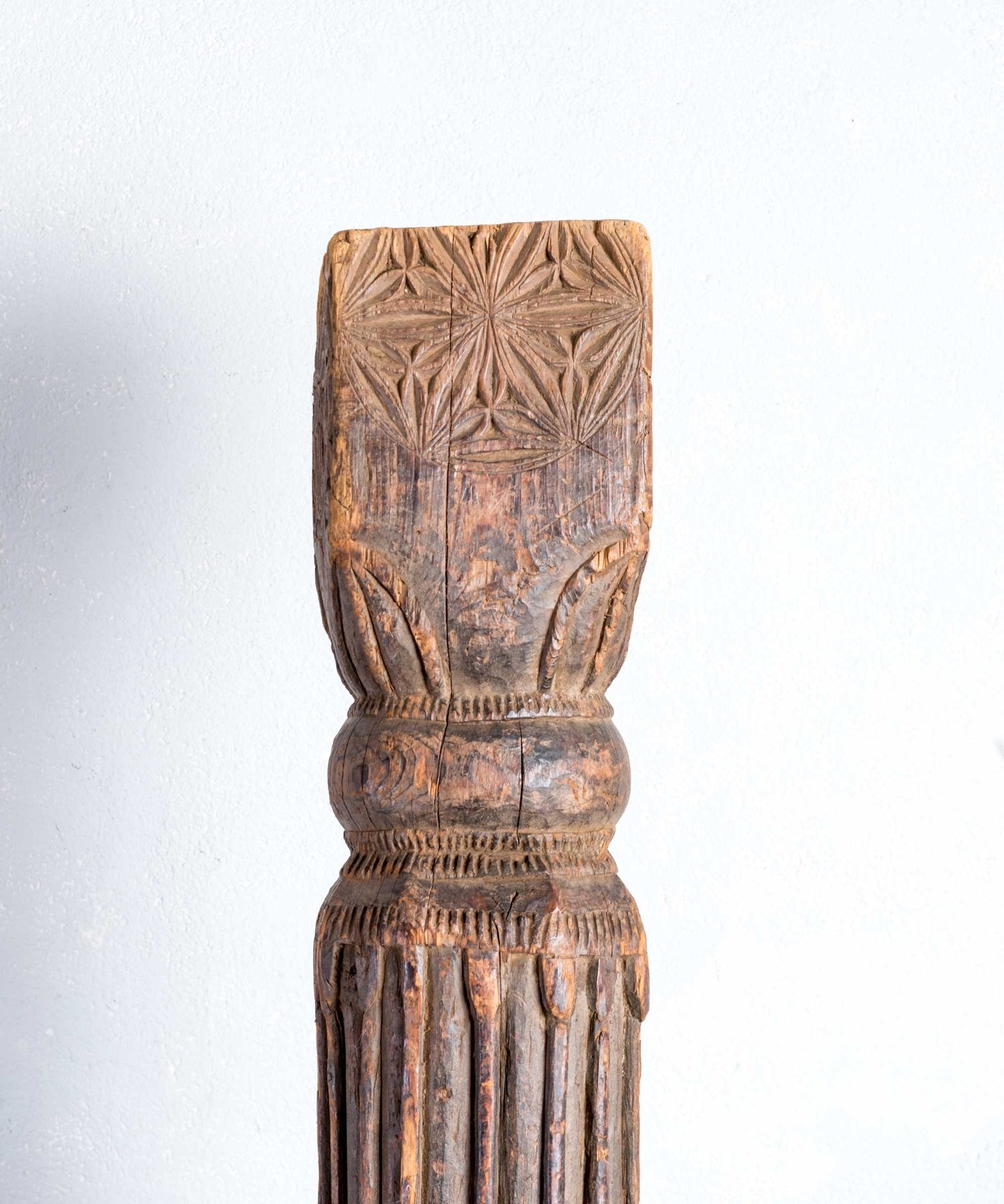 Columna india antigua Latur - Antique arte y decoracion