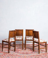 Conjunto de 4 sillas antiguas Blancanieves - Antique arte y decoracion
