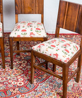 Conjunto de 4 sillas antiguas Blancanieves - Antique arte y decoracion
