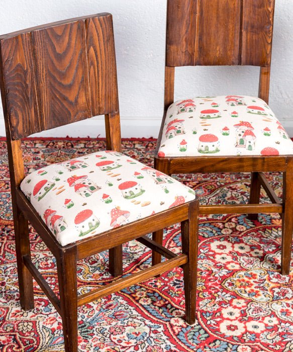 Conjunto de 4 sillas antiguas Blancanieves - Antique arte y decoracion
