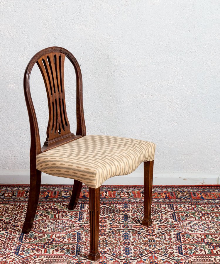 Conjunto de 4 Sillas Antiguas Estilo Inglés - Antique arte y decoracion