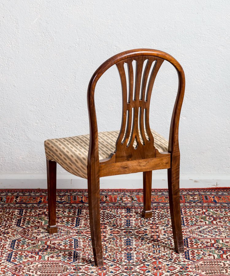 Conjunto de 4 Sillas Antiguas Estilo Inglés - Antique arte y decoracion