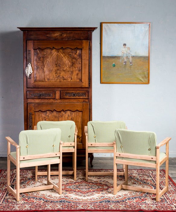 Conjunto de 4 sillas danesas - Antique arte y decoracion