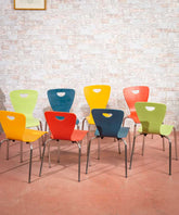 Conjunto de 8 sillas vintage Vigo - Antique arte y decoracion