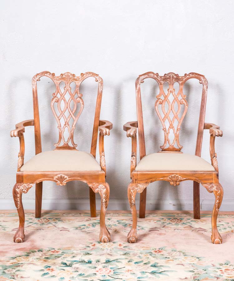 Conjunto de sillas y sillones franceses Vernon - Antique arte y decoracion