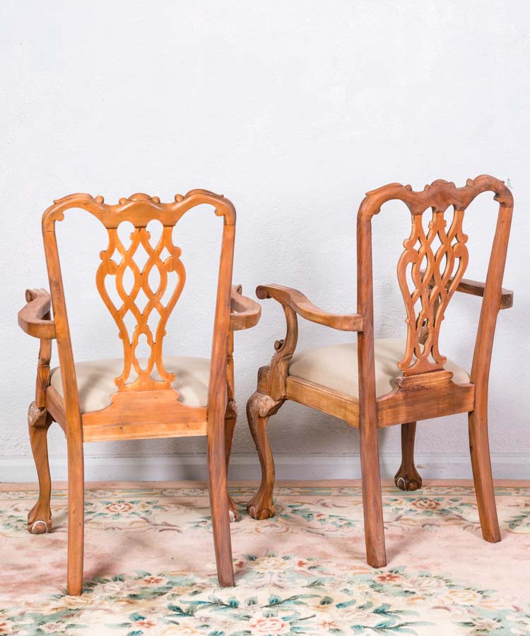 Conjunto de sillas y sillones franceses Vernon - Antique arte y decoracion
