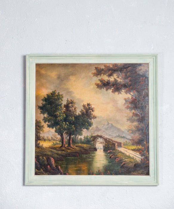 Cuadro paisaje otoñal - Antique arte y decoracion