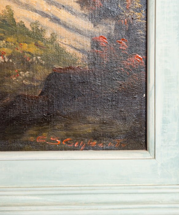 Cuadro paisaje otoñal - Antique arte y decoracion