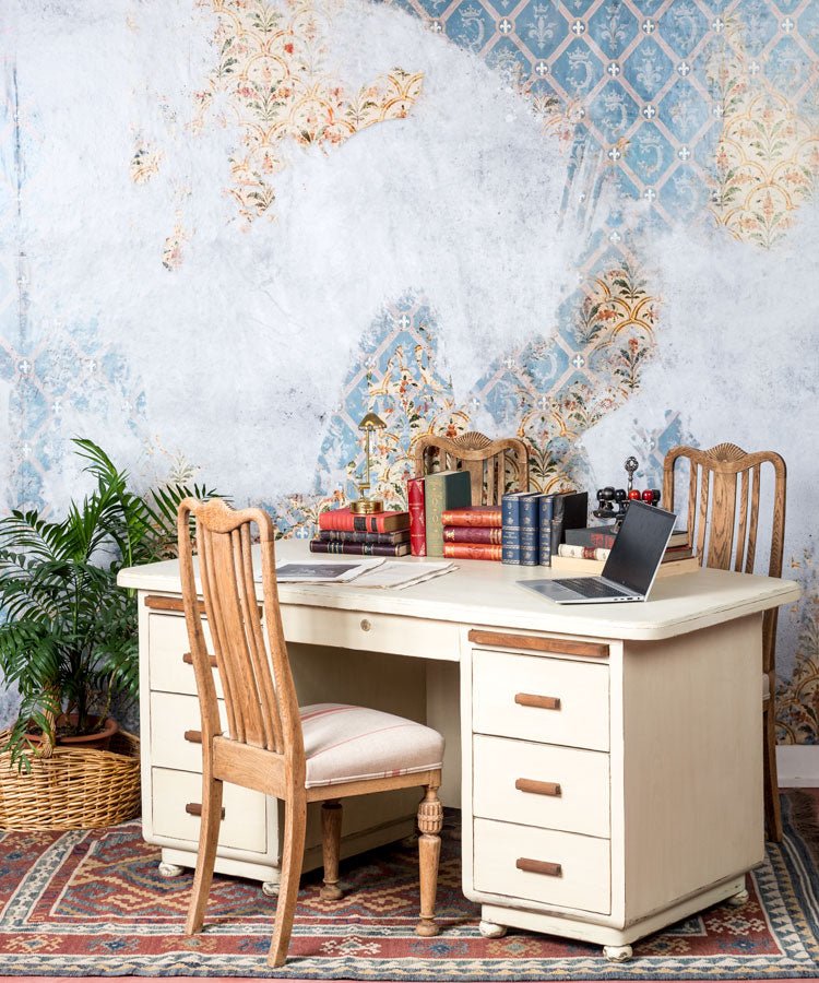 Escritorio de roble americano - Antique arte y decoracion