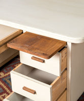 Escritorio de roble americano - Antique arte y decoracion