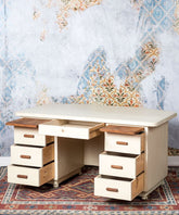 Escritorio de roble americano - Antique arte y decoracion