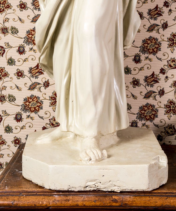 Escultura antigua San Pedro - Antique arte y decoracion