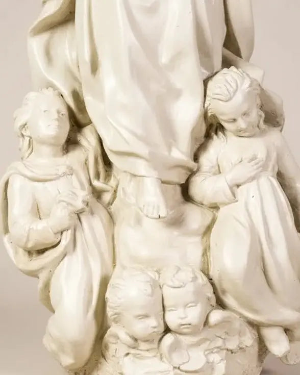 Escultura antigua Virgen De La Asunción - Antique arte y decoracion