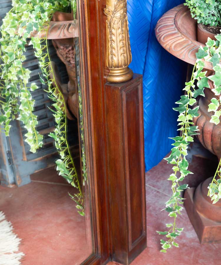 Espejo antiguo de caoba siglo XIX - Antique arte y decoracion