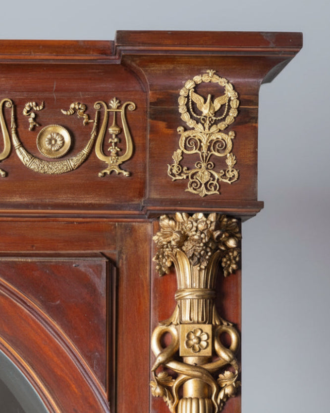 Espejo antiguo de caoba siglo XIX - Antique arte y decoracion