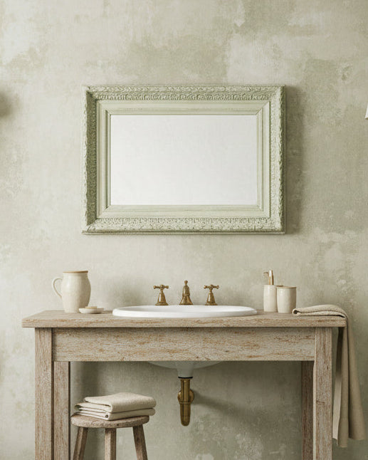 Espejo antiguo restaurado Beau - Antique arte y decoracion