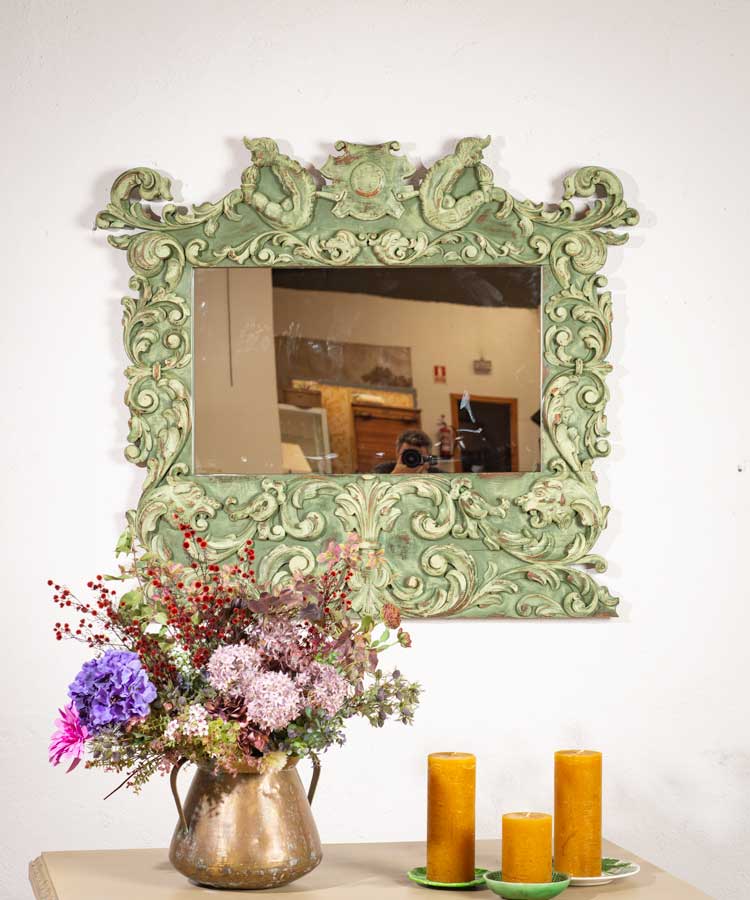 Espejo antiguo restaurado Duman - Antique arte y decoracion