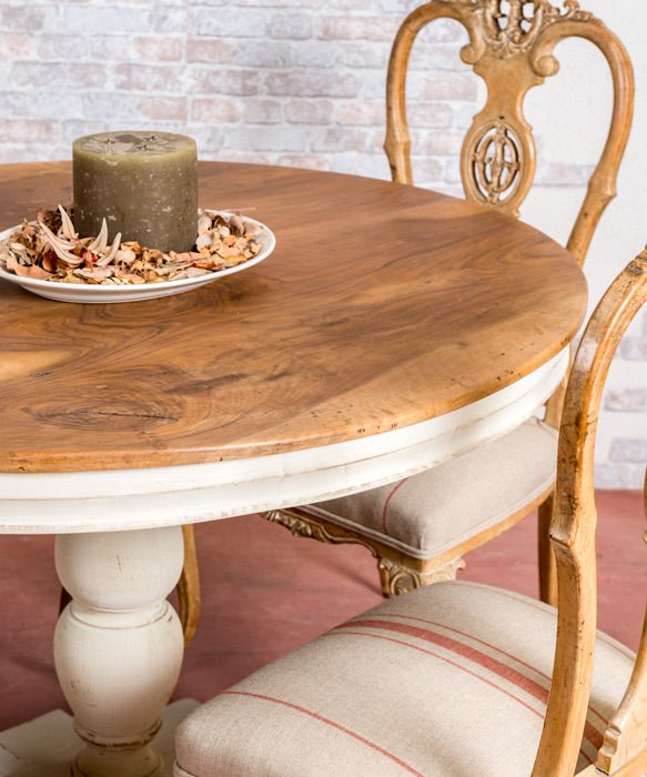 Mesa antigua ovalada Getxo - Antique arte y decoracion