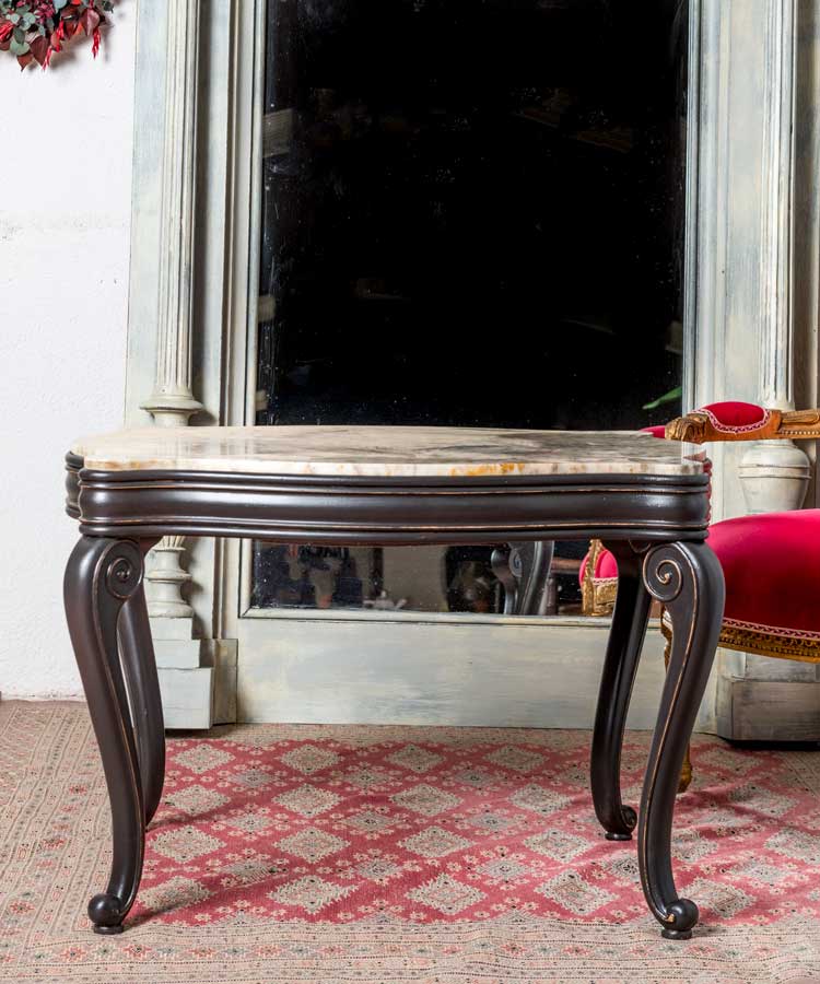 Mesa auxiliar antigua Hellen - Antique arte y decoracion