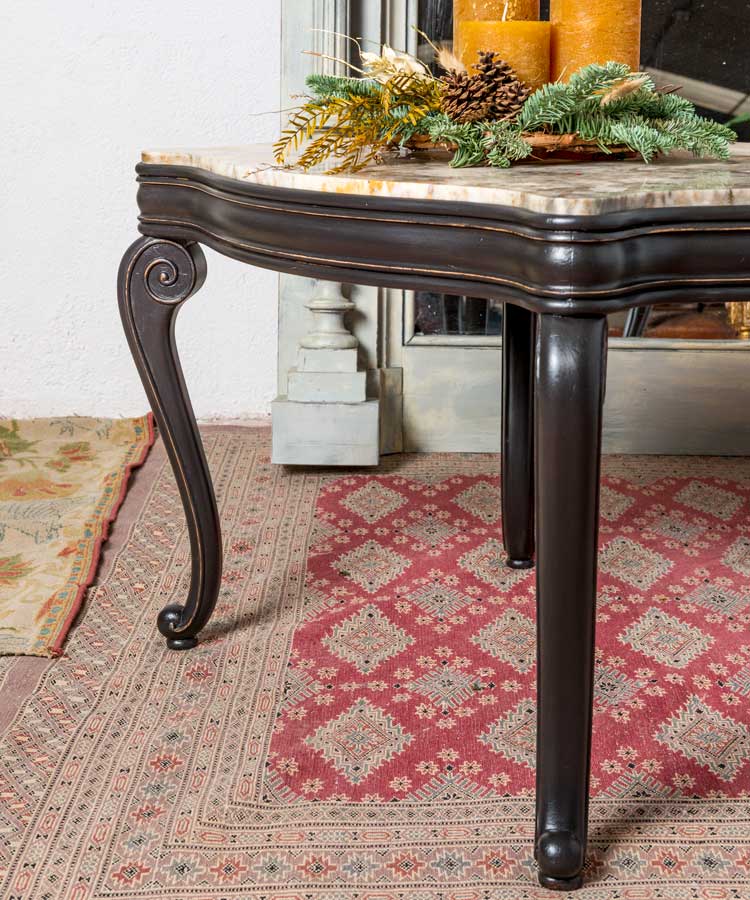 Mesa auxiliar antigua Hellen - Antique arte y decoracion