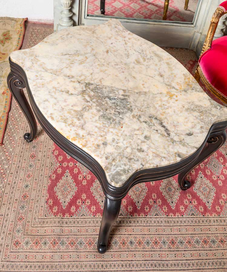 Mesa auxiliar antigua Hellen - Antique arte y decoracion