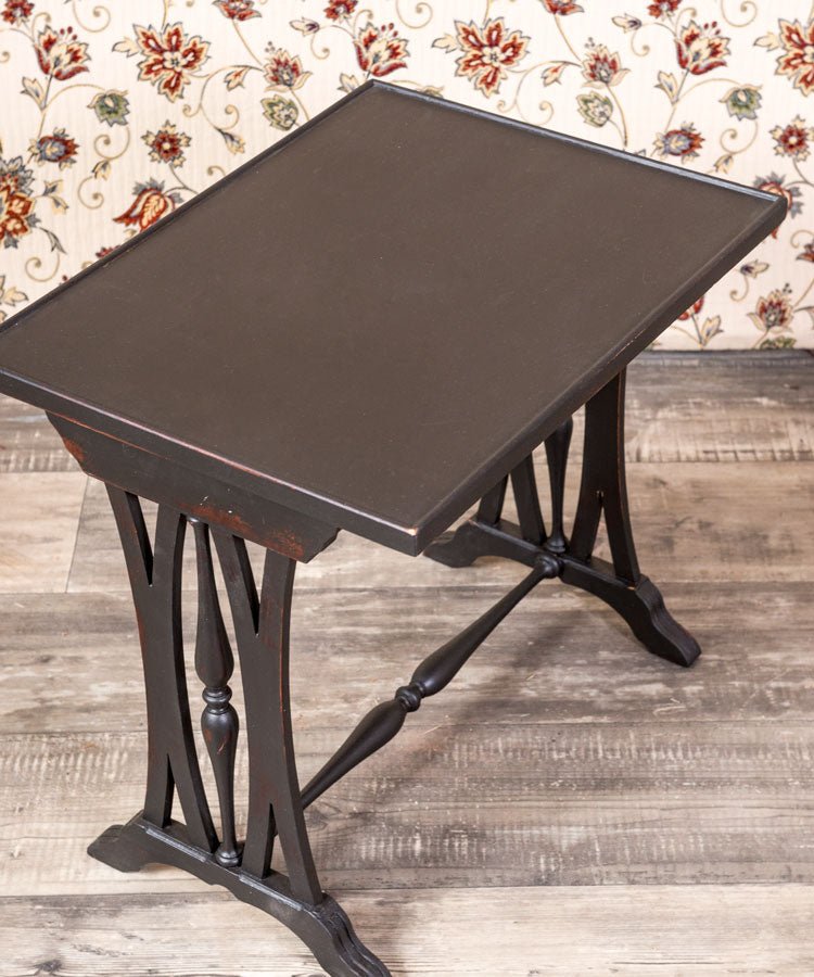 Mesa auxiliar antigua restaurada ninette - Antique arte y decoracion