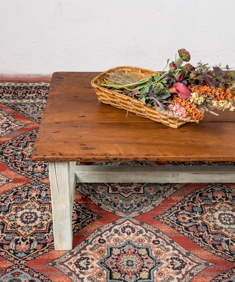Mesa baja restaurada Pravia - Antique arte y decoracion