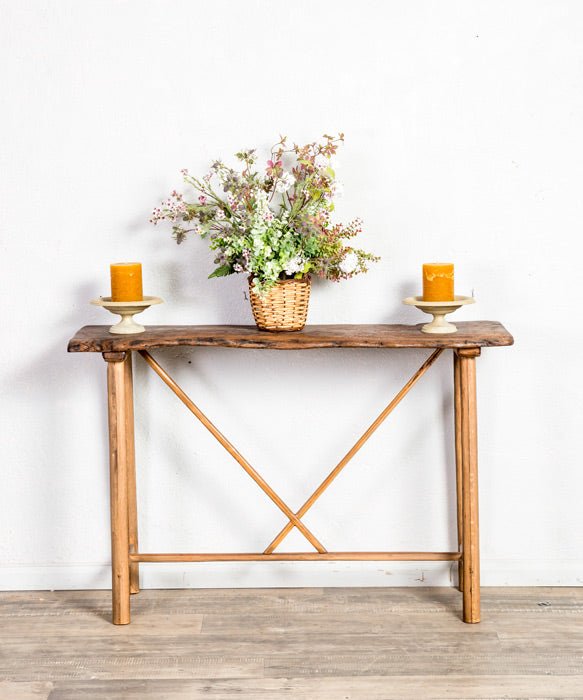 Mesa consola de madera Arteixo - Antique arte y decoracion