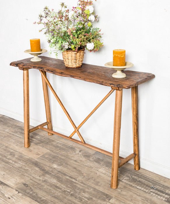 Mesa consola de madera Arteixo - Antique arte y decoracion