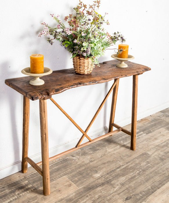 Mesa consola de madera Arteixo - Antique arte y decoracion