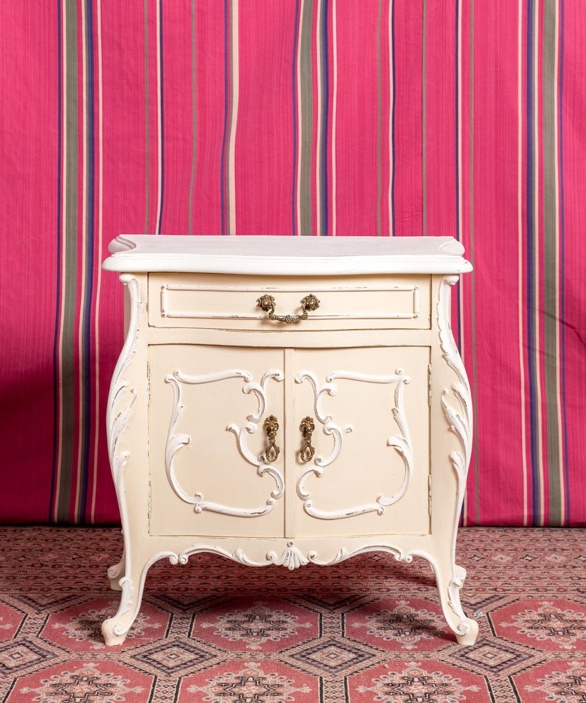 Mesita de noche antigua Nahia - Antique arte y decoracion