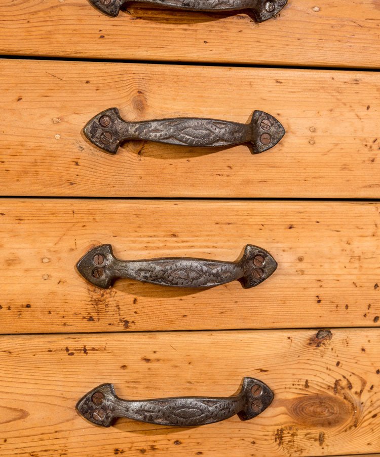Mueble cajonera antiguo de panadería - Antique arte y decoracion
