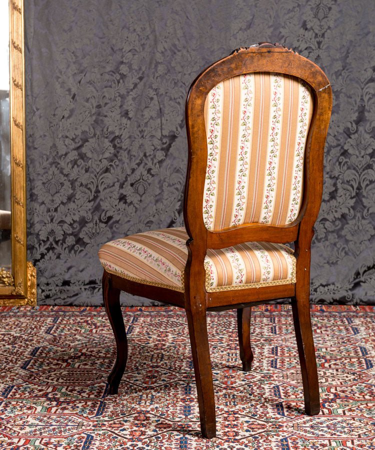 Pareja de sillas antiguas estilo isabelino - Antique arte y decoracion
