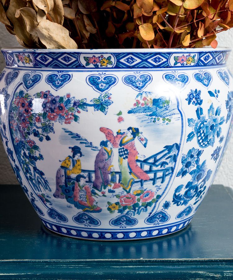 Pecera china antigua - Antique arte y decoracion