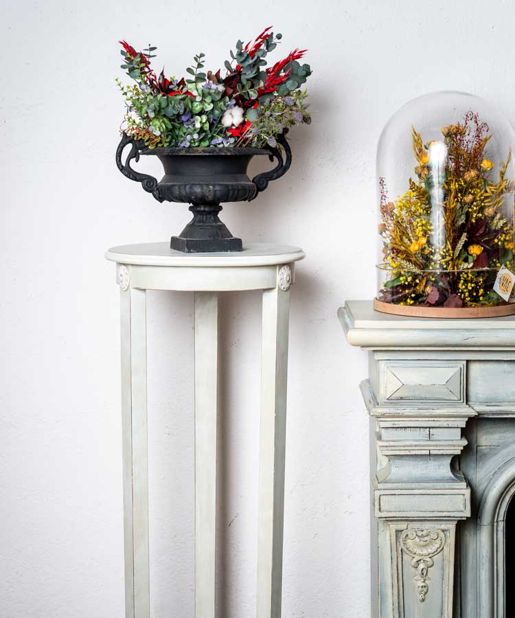 Pedestal antiguo Giuseppe - Antique arte y decoracion