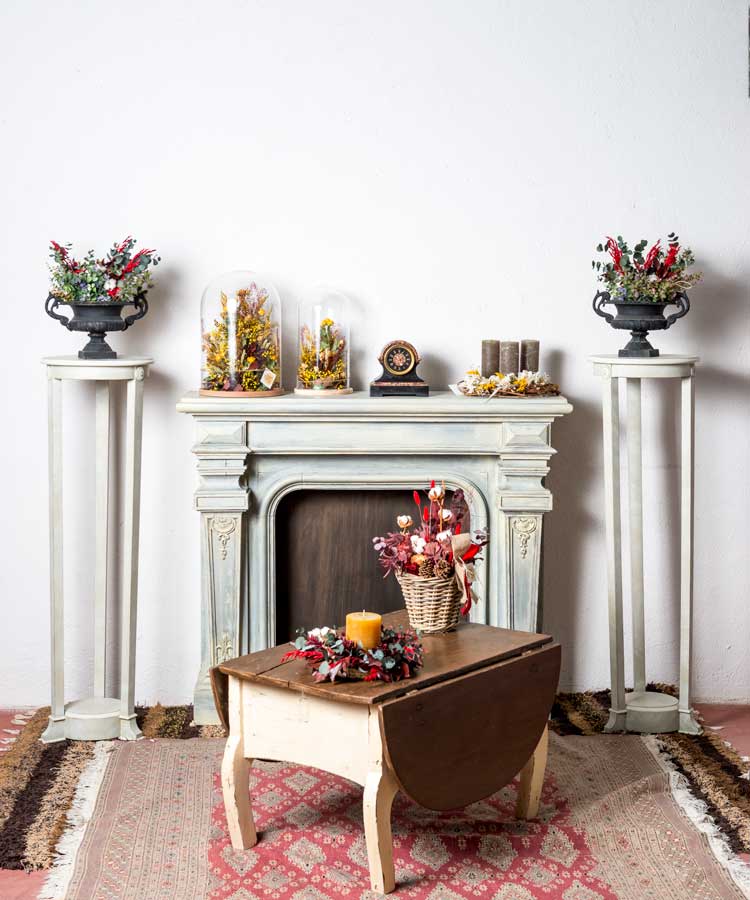 Pedestal antiguo Giuseppe - Antique arte y decoracion