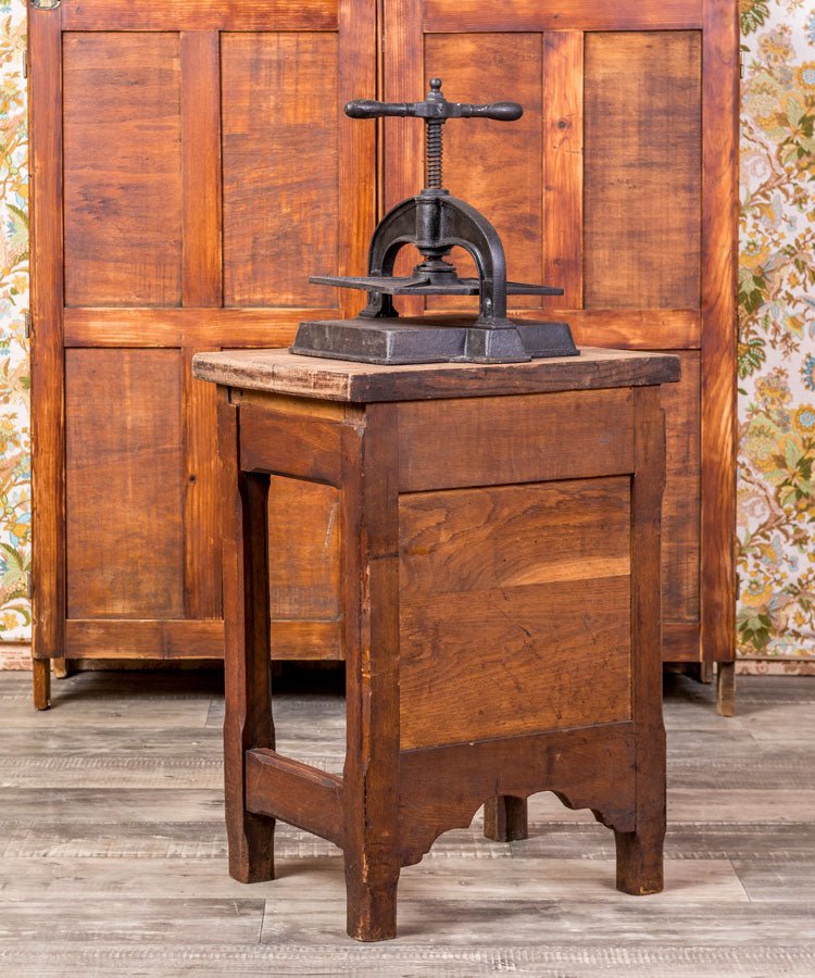 Prensa antigua de imprenta - Antique arte y decoracion