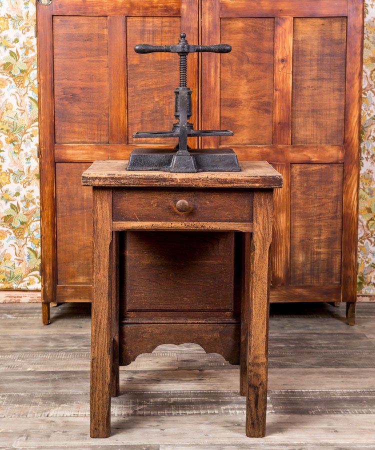Prensa antigua de imprenta - Antique arte y decoracion