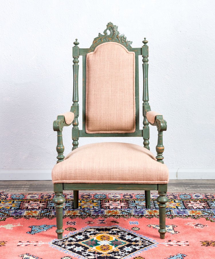 Sillón antiguo Indigo - Antique arte y decoracion